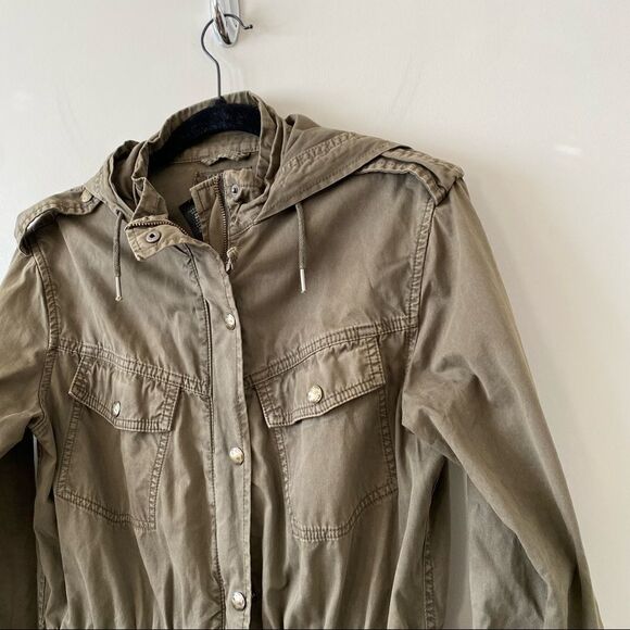 Aritzia Olive Green Utility Jacket - Picture 5 of 11